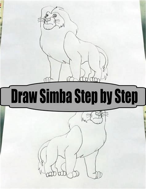 Simba Drawing Ideas