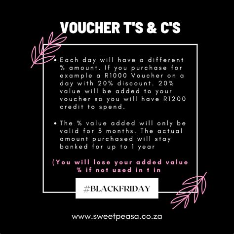 R1000 Voucher Sweetpea Elegant Packaging