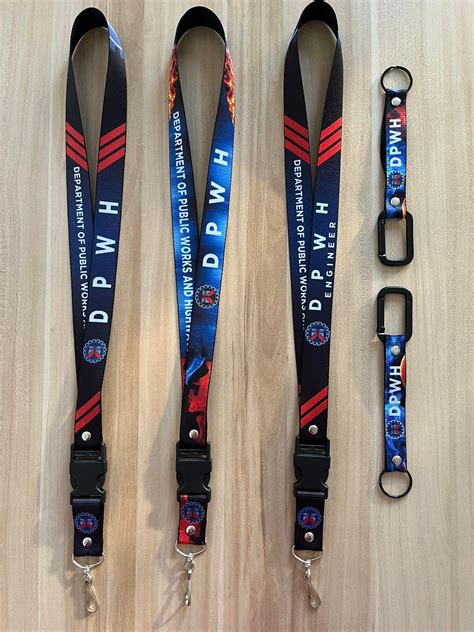 Dpwh Id Lace Lanyard Lazada Ph