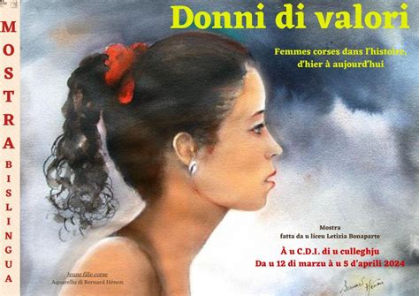 Expo Au Cdi Donni Di Valori Coll Ge Laetitia Bonaparte Ajaccio