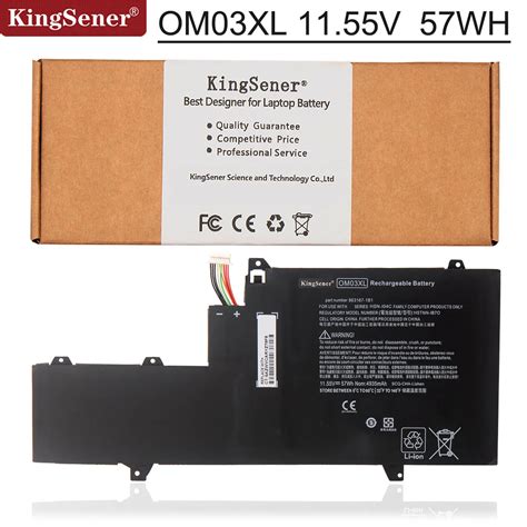 Kingsener Om Xl Laptop Battery For Hp Elitebook X G Series