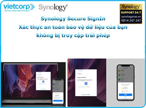 Synology Secure SignIn Xác thực an toàn bảo vệ dữ liệu của bạn không bị ... 