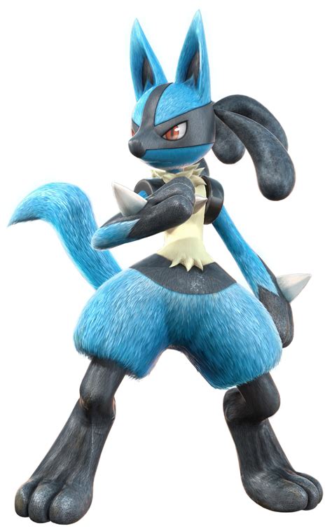 Lucario Pokemon Steel Type Fighting Type Sinnoh Region Evolution Png