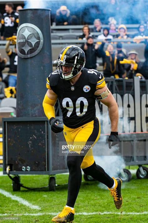 Pittsburgh Steelers Linebacker T J Watt Is Announced During The