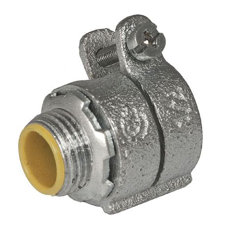 34 In Flex Straight Squeeze Connector Insulated 3303 Raco