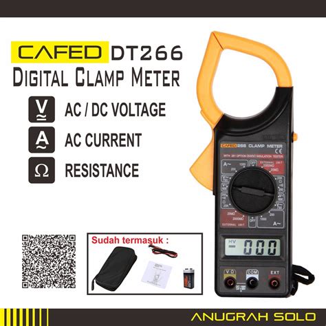 Jual Tang Ampere Digital Clamp Meter Dt Shopee Indonesia