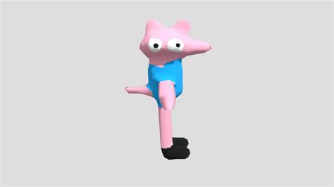 George pig meme textured - Download Free 3D model by melon_dev (@bbboo ...