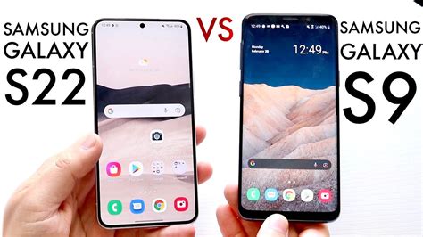 Samsung Galaxy S22 Vs Samsung Galaxy S9 Comparison Review YouTube