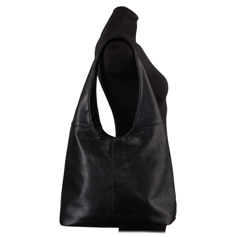 BEŻOWA NUDE klasyczna torebka worek MIĘKKA