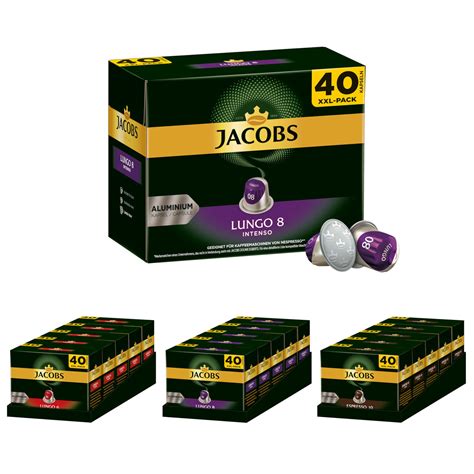 Jacobs Kaffeekapseln Xxl Pack Nespresso Kompatible Kapseln Lungo