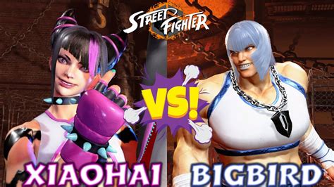 Street Fighter Xiaohai Juri Vs Bigbird Marisa Sf Youtube