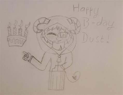 Happy Birthday Dust Horrortale Official Amino