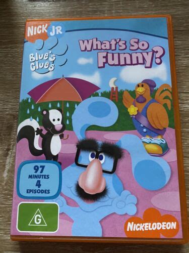 Blues Clues Whats So Funny Dvd Like New 9324915060074 Ebay