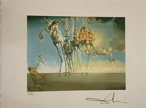 Lot Salvador Dali Signed And Numbered Lithograph