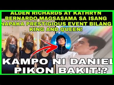 ALDEN RICHARDS KATHRYN BERNARDO MAGSASAMA SA ISANG EVEBT BILANG KING AT