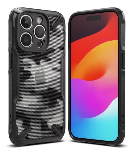 Capa Anti Impacto Ringke Fusion X Camo Para IPhone 15 Pro