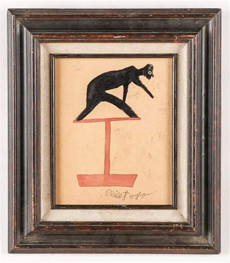 At Auction: After Bill Traylor (American, 1854-1949)