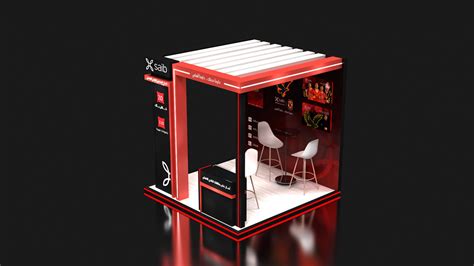 Saib Bank Al Ahly Activation Booth On Behance