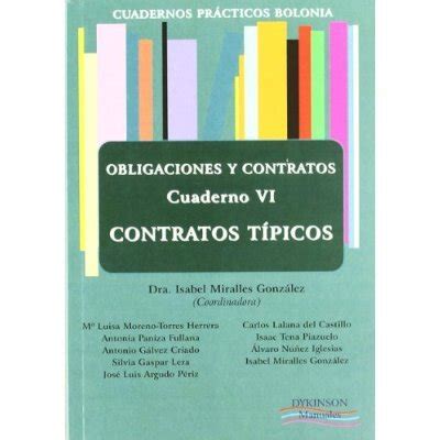 Libro Cuadernos Pr Cticos Bolonia Obligaciones Y Contratos Cuaderno