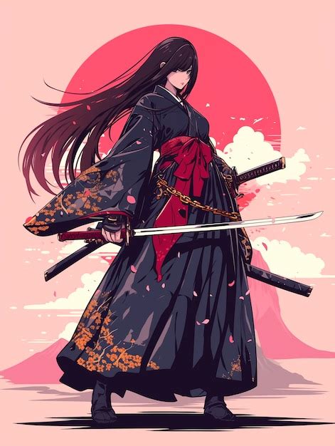 Samurai Anime Girl Images Free Download On Freepik