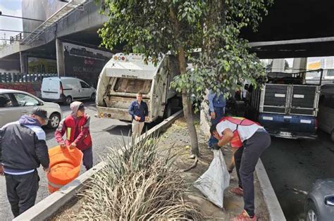 Recolecta Naucalpan 80 toneladas de residuos sólidos urbanos