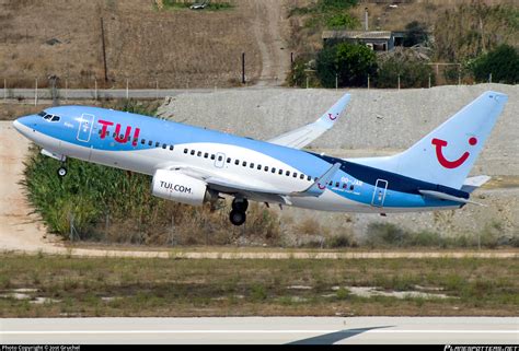 OO JAR TUI Fly Belgium Boeing 737 7K5 WL Photo By Jost Gruchel ID