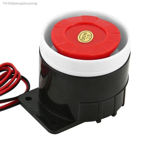 12v Dc Piezo Electronic Buzzer Alarm Siren Security Horn Electronic