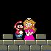 Princess Peach Kissing Mario Odyssey