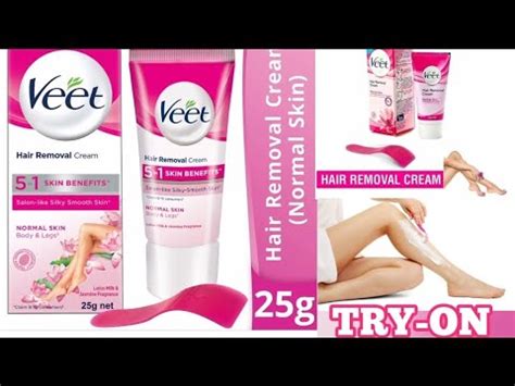 Review Veet Hair Removal Cream Try On Unboxing Hair Removal Cream