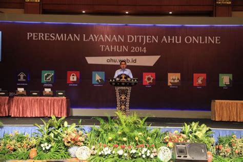 Layanan Ditjen Ahu Online Direktorat Jenderal Administrasi Hukum Umum