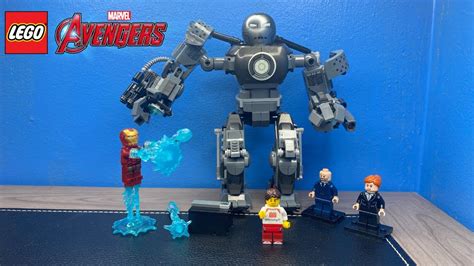 Lego Ironman Iron Monger Mayhem Review Youtube