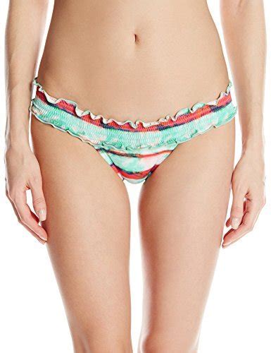 Sofia By Vix Women S Pavlin Rouche Band Full Bikini Bottom Multi