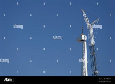 Wind Farm Construction Stock Photo - Alamy