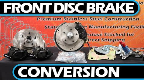 How To Front Disc Brake Conversion YouTube