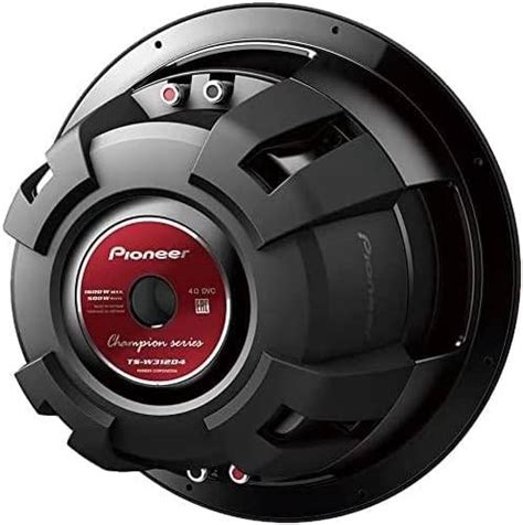 Pioneer Ts W D Inch Double Coil Subwoofer Watts Max Black