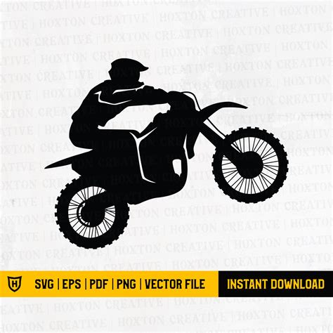 Exteme Motorcross Svg File Dirt Bike Racing Svg Motorcycle Racing Svg