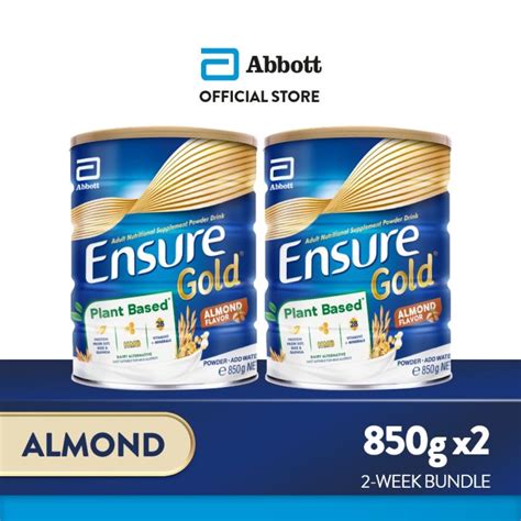 Ensure Gold Hmb Plant Based Almond G Bundle Of For Adult Nutrition