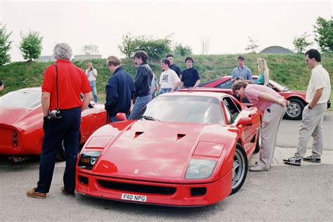 VIN: Nick Mason's Ferrari F40 chassis 78122 — Supercar Nostalgia