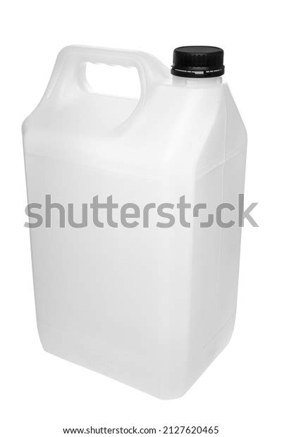 Large Canisters Liquid Containers Without Label Stock Photo 2127620465