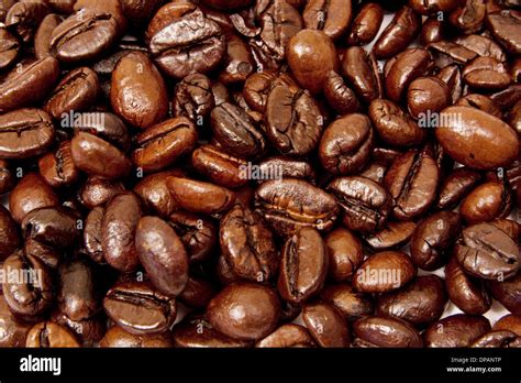 Coffee beans pattern Stock Photo - Alamy