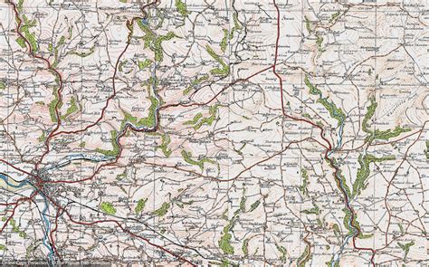 Historic Ordnance Survey Map Of Stoke Rivers 1919