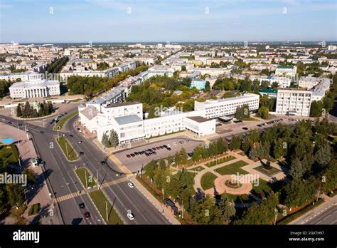 Aerial Photo Of Russian City Dzerzhinsk Stock Photo Alamy