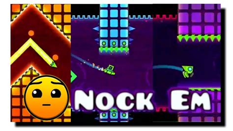 المرحلة الثانية من Geometry Dash Subzero تختيم Nock Em 👑 Youtube