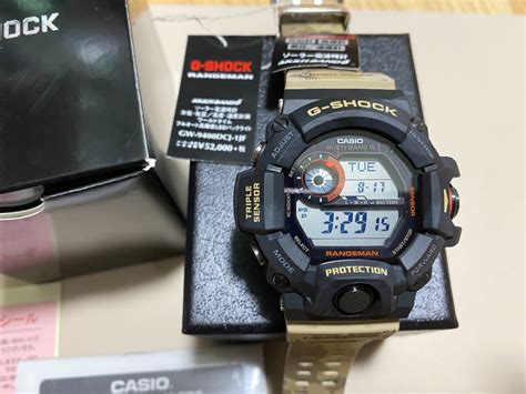 Casio G Shock Gw Dcj Jf Rangeman Desert Camouflage Japanese Model