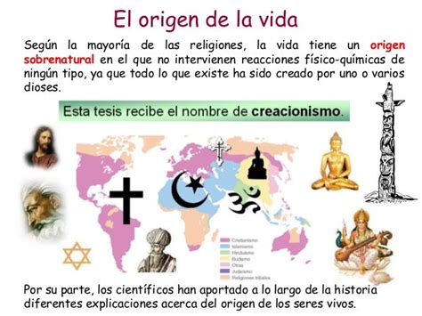 Diapositivas Del Origen De La Vida