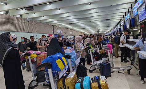 H Lebaran Pergerakan Penumpang Di Bandara Soetta Capai Ribu