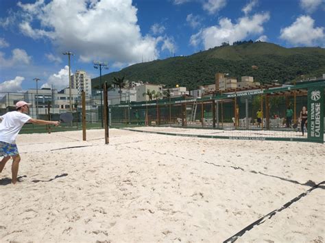 Quadras de Beach Tennis da Caldense estão prontas para uso