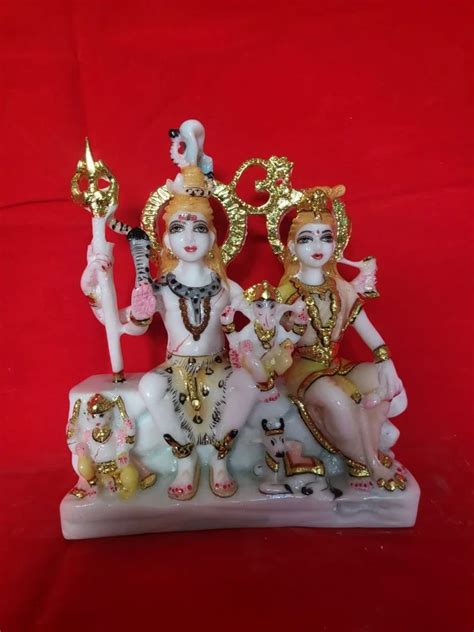 Marble Dust Shiv Parivar Statue At Rs 2300 Marble Shiv Parivar Statue