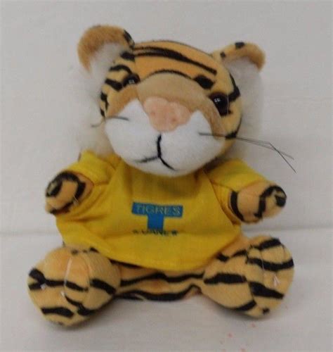 Tigres UANL Mascot Toy Money Bag W/ Key-chain 5" | #1866804838