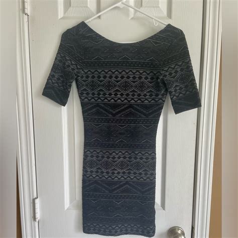 Divided Dresses Hm Divided Black Bodycon Dress Poshmark